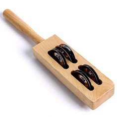 Детский ударный инструмент «Погремушка» 22,5 × 4 × 2 см Россия