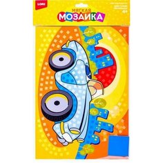 Мягкая мозаика большая "Машинка" для самых маленьких Lori