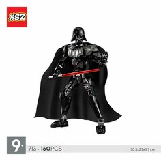 Сборная фигурка конструктор KSZ Space Wars: Дарт Вейдер (аналог 75111), 160 дет.