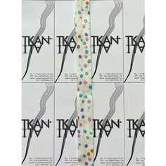 Косая бейка хлопковая декоративная, 1 м. Noname