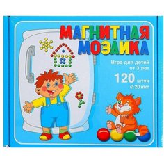 Мозаика магнитная, 120 элементов Десятое королевство