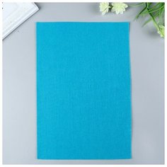 Фетр мягкий 1 мм 20х30 см бирюза Noname