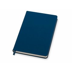 Бизнес-блокнот С3 софт-тач с магнитом, твердая обложка, 128 листов, синий Yoogift