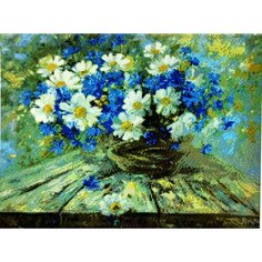 Алмазная мозаика квадратные стразы маки, розы, пионы, 40*50 "натюрморт пирожное , фрукты, ягоды, смородина, клубника, цветы, букет. Осень Сирень, Kakadu