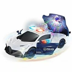 Интерактивная машинка Полиция 24см (свет и звук, движение) Niji