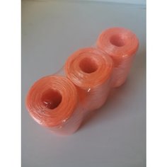 Пряжа для вязания мочалок, нить полипропиленовая, цвет «Абрикос», мочалочная нитка нет