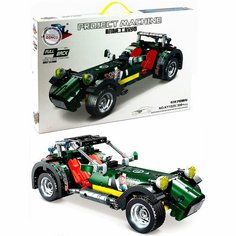 Конструктор Ретро спорткар Carter Seven 1025 - 308 элементов Zhe Gao