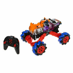 1Toy Радиоуправляемая машинка Драйв Монстр-трак Динозавр 1toy Т216 зел оранж