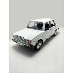 Металлическая машинка ВАЗ 2107 (Лада) Жигули, 1:24 19см, Коллекционная модель, Инерционная машинка Нет бренда
