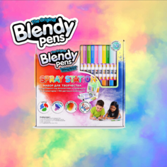 Blendy pens Набор фломастеров-хамелеонов и аэрограф Разноцветный 31 см