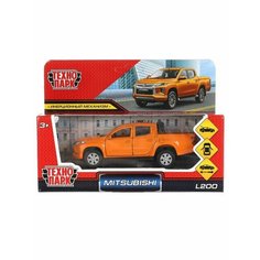 Металлическая машинка инерционная Mitsubishi L200 13 см Технопарк