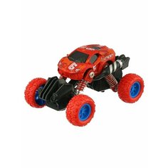 Wincars Машинка Монстр Бум! с большими колёсами инерционная красная 10 см YK-2208