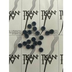 Пуговица пластиковая четырехпрокольная, 1 шт. Noname