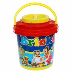 Конструктор BRICKS № 270, в ведре Amin
