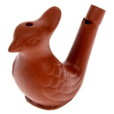 Свистулька "Птичка с хохолком" Noname