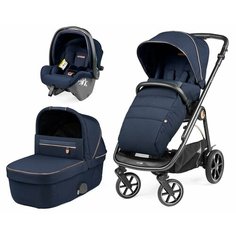 Коляска 3 в 1 Peg-Perego Veloce SLK Blue Shine