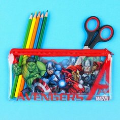 Пенал мягкий, 10х21 см, Мстители Marvel