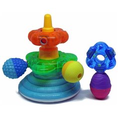 Развивающая игрушка lalaboom с аксессуарами, мультиколор