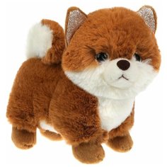 Мягкая игрушка Fluffy Family Щенок Шпиц, 20 см, коричневый
