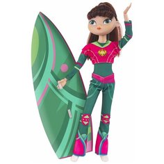 Кукла Gulliver Сказочный патруль Чемпионка по флайтболу Маша, 28 см, FPFB005 зеленый/розовый
