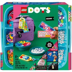 Конструктор LEGO DOTS 41949 Большой набор бирок для сумок: надписи, 228 дет.
