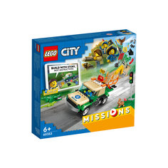 Конструктор LEGO City 60353 Wild Animal Rescue Missions, 246 дет.