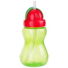 Поильник с трубочкой Canpol Babies 56/109, 270 мл зелeный