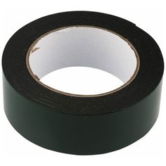Двухсторонняя клейкая лента REXANT черная, вспененная ЭВА основа, 40 мм, ролик 5 м 09-6140 16129811