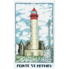 Набор для вышивания: PHARE POINTE ST MATHIEU (Маяк Пуант де Сен-Матьё) Le Bonheur des Dames