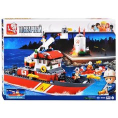 Конструктор "Пожарная бригада" (429 дет) M38-B0630 Sluban