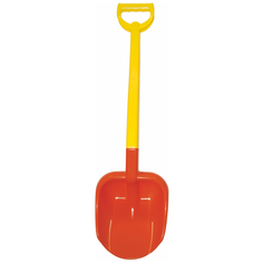 Игрушки для песочницы для снега Лопата красная двухцветная 66 см Zebratoys