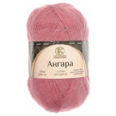 Пряжа Камтекс Ангара 088 брусника 35% мохер, 15% шерсть кроссбред, 50% акрил 100г 250м 5шт
