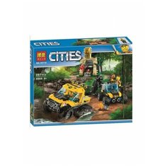 Конструктор City, Миссия: Исследование джунглей, 397 деталей, 10710, Madkids Lari (Bela)