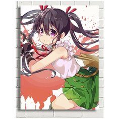 Картина по номерам Аниме Школьная жизнь - 6007 В 30x40