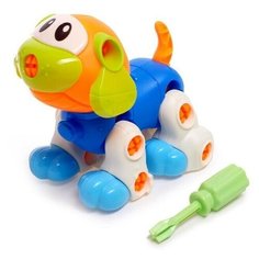 Конструктор винтовой «Собачка», 43 детали, с отвёрткой нет бренда