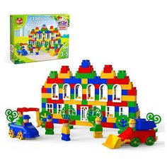 Конструктор "МОЙ город: Семейный дом", 144 детали Solomon