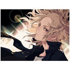 Картина по номерам аниме Токийские мстители Кен Рюгуджи Дракен - 7374 Г 30x40