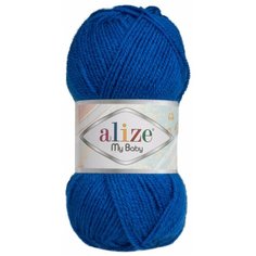 Пряжа Alize My Baby, 100 % акрил, 50 г, 150 м, 5 шт., 141 василек