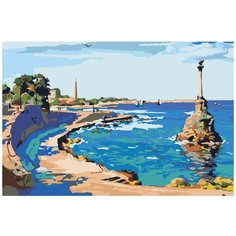 Картина по номерам, "Живопись по номерам", 60 x 90, KRYM-SV01