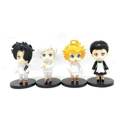 Набор фигурок Обещанная страна грез / Yakusoku no Neverland 4шт Noname