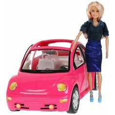 Кукла София руки и ноги сгибаются 29 см с машиной софия И алекс 66001-CAR-S-BB Карапуз
