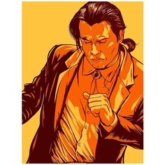 Картина по номерам на холсте Фильм Криминальное Чтиво - 6435 В 30x40