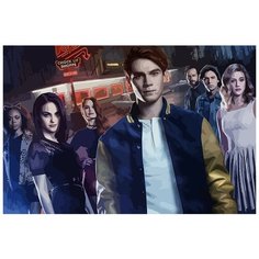 Картина по номерам на холсте Сериал Ривердейл - 6648 Г 60x40