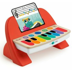 Музыкальная игрушка HAPE для малышей "Пианино" 7 клавиш, сенсорное, красное 12577_HP