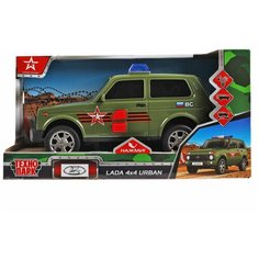 Машина LADA 4x4 Urban, 19,5 см, 2 кноп, световые и звуковые эффекты Технопарк