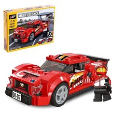 Конструктор блочный «Спорткар», 217 деталей, 10 вариантов сборки Jisi Bricks (Decool)