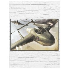 Картина по номерам на холсте Blazing Angels 2 (блэйзинг энджелс 2, вертолеты, PS, Xbox, PC, Switch) - 10326 60х40