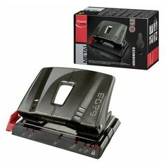 Дырокол 25/30 листов MAPED ADVANCED, металл, бронза, коробка с подвесом