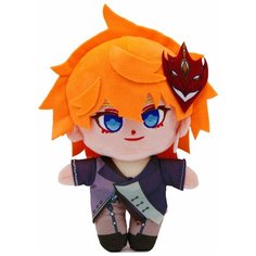 Мягкая игрушка брелок Геншин / Genshin Impact Тарталья (чайлд) 20 см Нет бренда