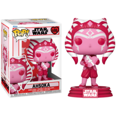 Фигурка Funko POP! Асока Тано с сердечком (Ahsoka) #496 (Валентинка)